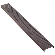 ACO ShowerDrain 37313 - Wave oil-rubbed bronze grate 39.37''