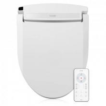 Brondell EM617-EW - Swash Select EM617 Bidet Seat with Warm Air Dryer, Elongated White