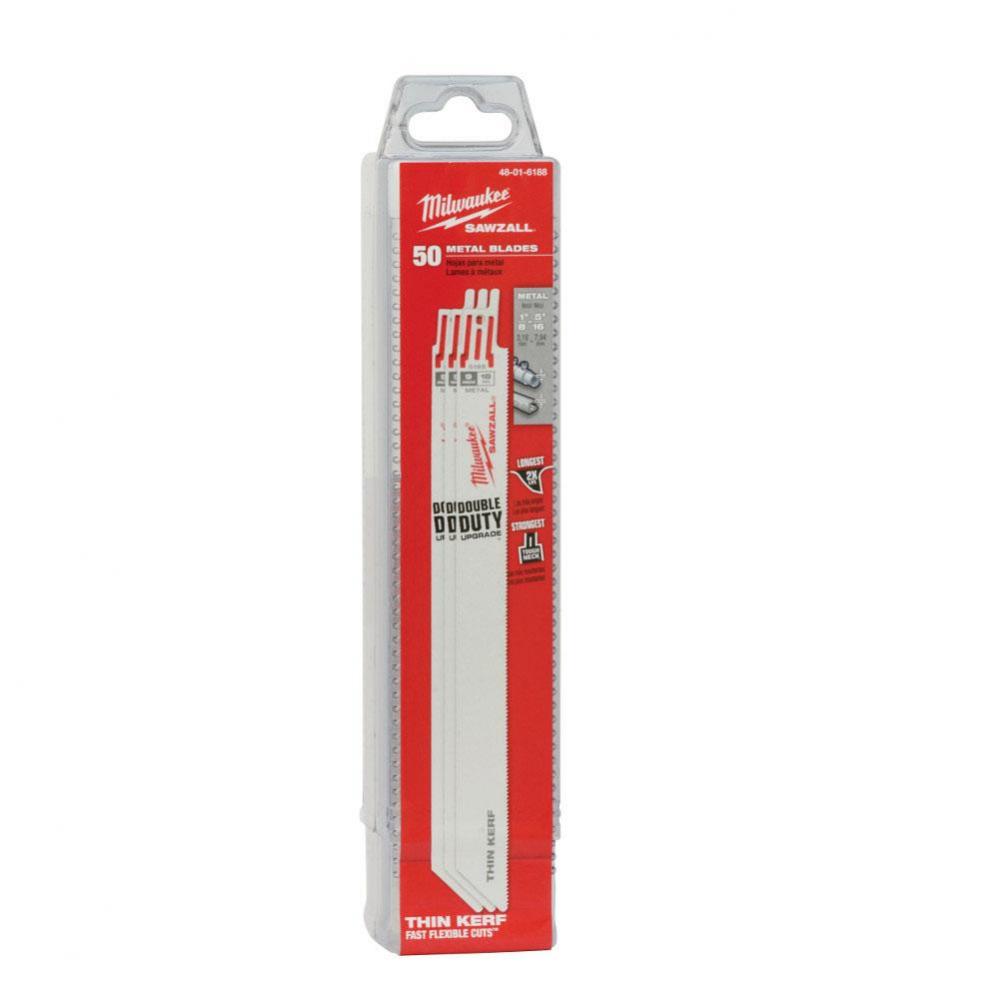 Sawzall Bl 18T 9Lg Metal Thin Kerf 50Pk