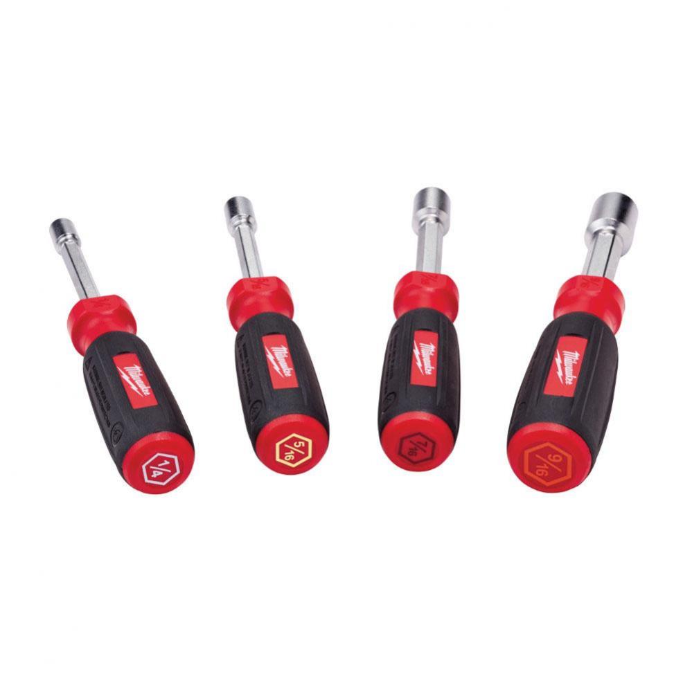 4 Pc Nut Driver Set