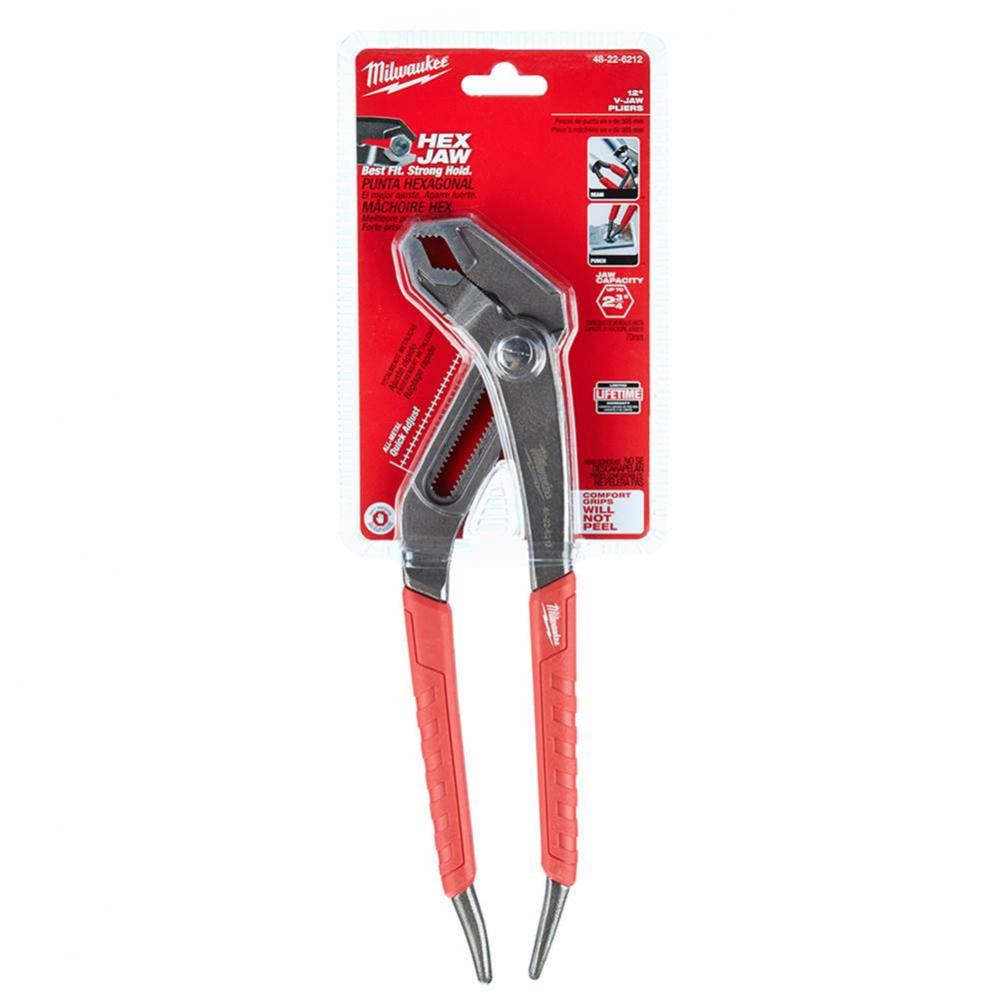 12'' Comfort Grip Hex-Jaw Pliers