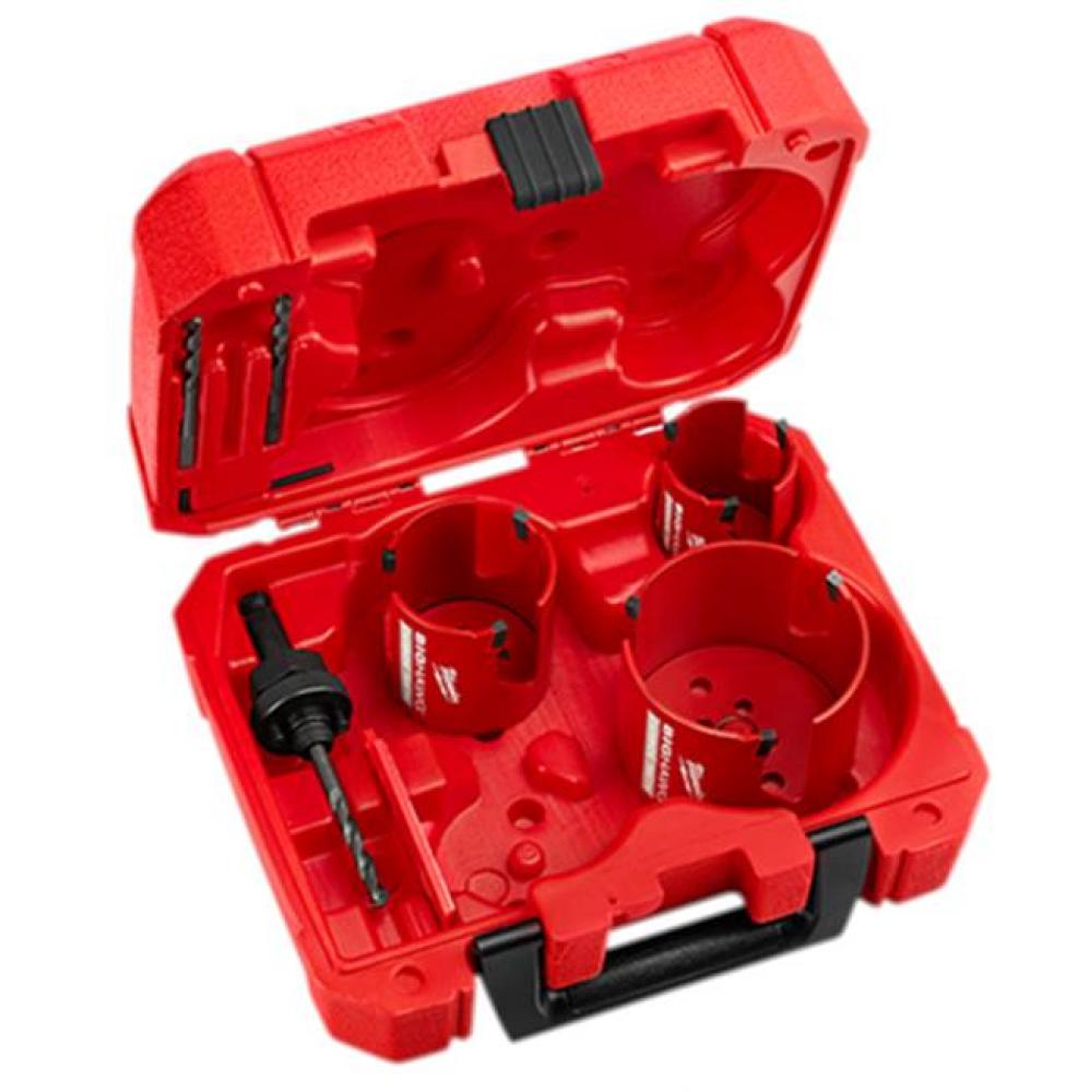 7 Pc Big Hawg With Carbide Teeth Kit