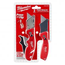 Milwaukee Tool 48-22-1909 - 2Pc Fastback Flip Utility Knife Set