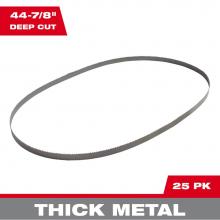 Milwaukee Tool 48-39-0555 - 10/14 Tpi Bandsaw Blades 25Pk Deep Cut