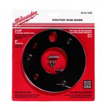 Milwaukee Tool 49-54-1045 - Router Sub-Base 6'' 2-1/2