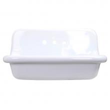 Nantucket Sinks NS-VCU36-WW - Fireclay Utility Sink in all white