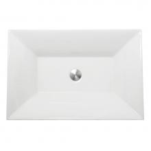 Nantucket Sinks RC73040W - Cannes Italian Fireclay Vanity Sink