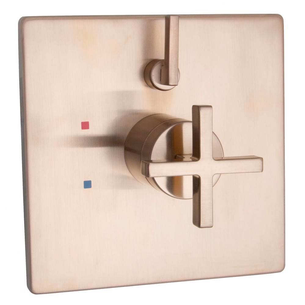 Lura X Handle Diverter Shower Valve Trim - BBZ