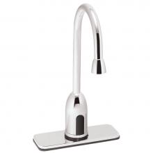 Speakman S-9210-CA-E - SensorFlo Gooseneck S-9210-CA-E AC Powered Faucet with 4 In. Deck Plate