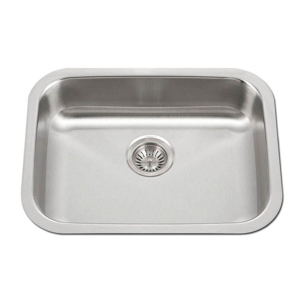 Classic 23'' ADA Undermount Stainless Steel Sink, 6'' Depth