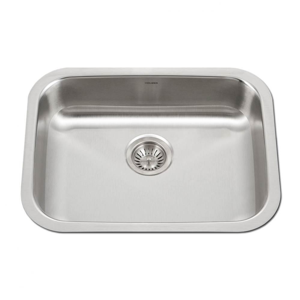 Classic 23'' ADA Undermount Stainless Steel Sink, 5'' Depth, Bulk Pack