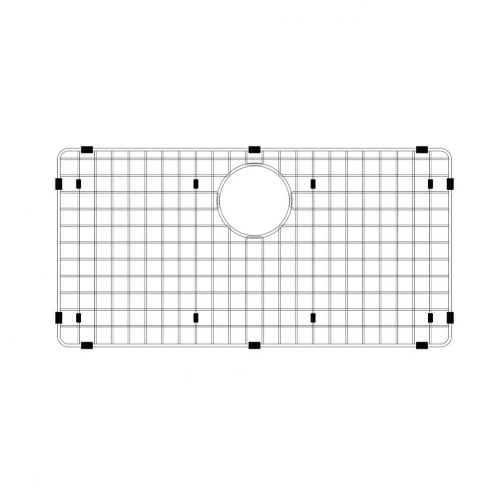 27-3/4'' x 14'' Wire Grate Bottom Grid