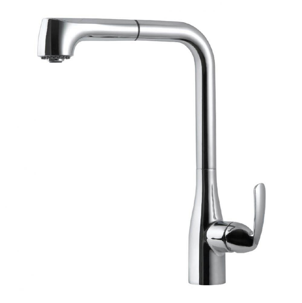 Quantum Dual Function Pull Out Kitchen Faucet in Polished Chrome