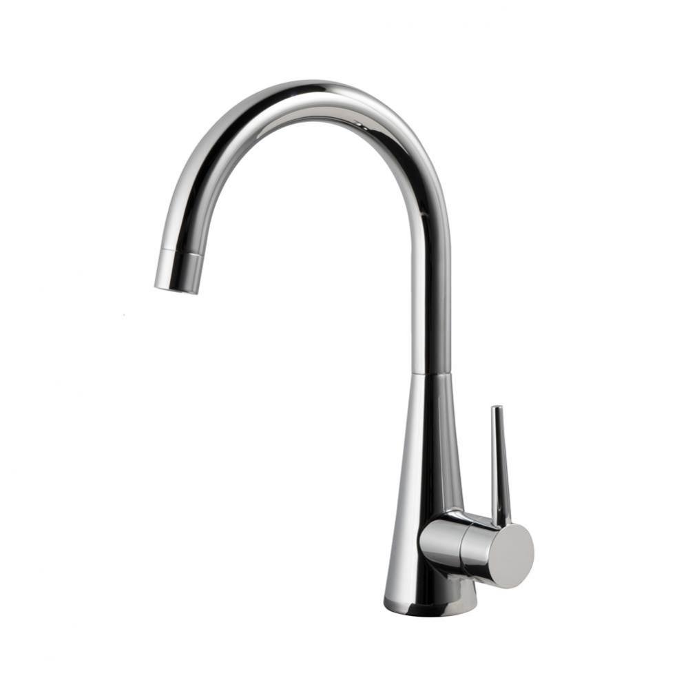 Serenity Contemporary Bar Faucet in Polished Chrome