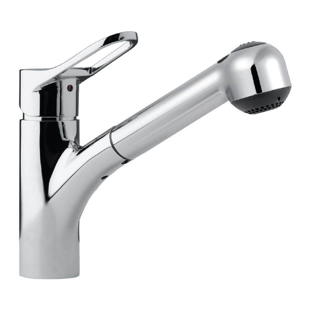 Tal Dual Function Pull Out Kitchen Faucet in Polished Chrome