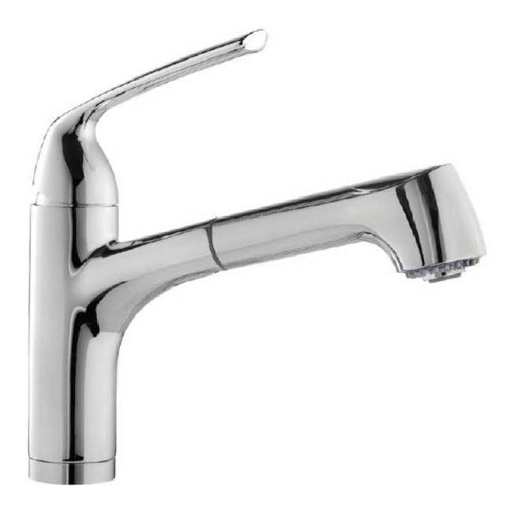 Quantum Dual Function Pull Out Kitchen Faucet in Polished Chrome