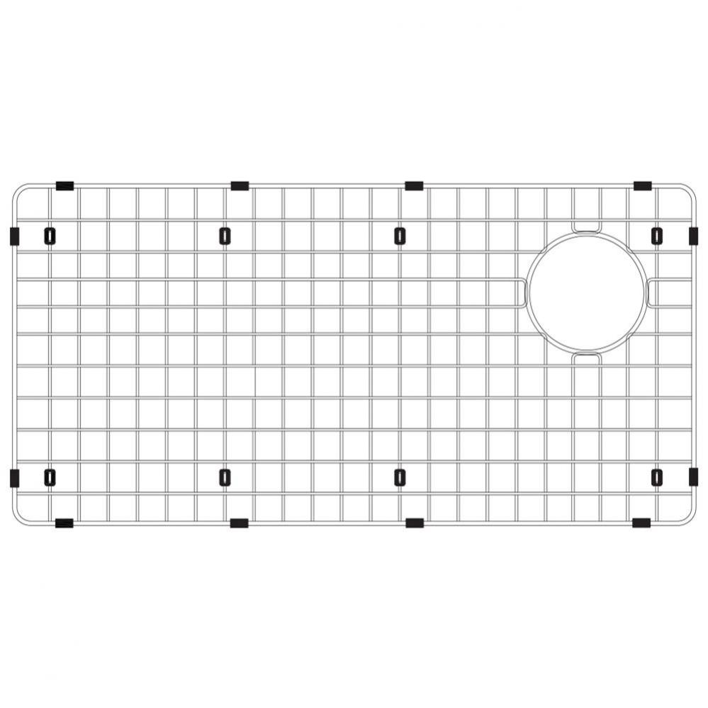 29-1/2'' x 14-3/4'' Wire Grate/Bottom Grid