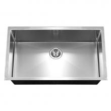 Hamat AADA-3218SU-5-1 - Axiom ADA 32'' 10mm Radius Undermount Stainless Steel Sink, 5'' Depth