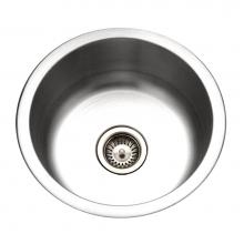 Hamat ASP-18RB-20 - Aspect 18'' Undermount Round Bar/Prep Sink