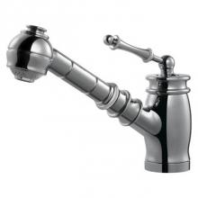 Hamat SHPO-2000-PC - Dual Function Pull Out Kitchen Faucet in Polished Chrome
