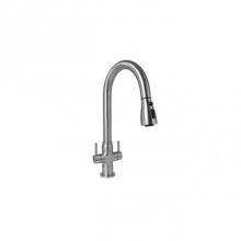 Hamat TNPD-1000-PC - Tendina Three Function Pull Down Two Handle Faucet in Polished Chrome