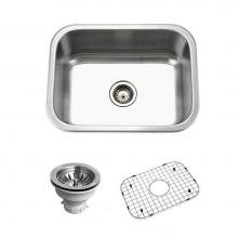 Hamat VIL-2418ST - Villa 24'' Topmount Single Bowl Kitchen Sink