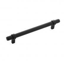 Belwith Keeler B077051-MB-5B - Sinclaire Collection Pull 6-5/16 Inch (160mm) Center to Center Matte Black Finish (5 Pack)