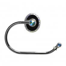 Carpe Diem Hardware 1841-12 - Cache Ii Swing Tissue Smooth Ring Right w/ Swarovski Crystals