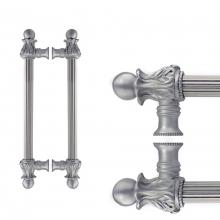 Carpe Diem Hardware 5860R-27 - Acanthus Back To Back 6'' O.C.  w/ 5/8'' Reeded Center Long Pull Roma