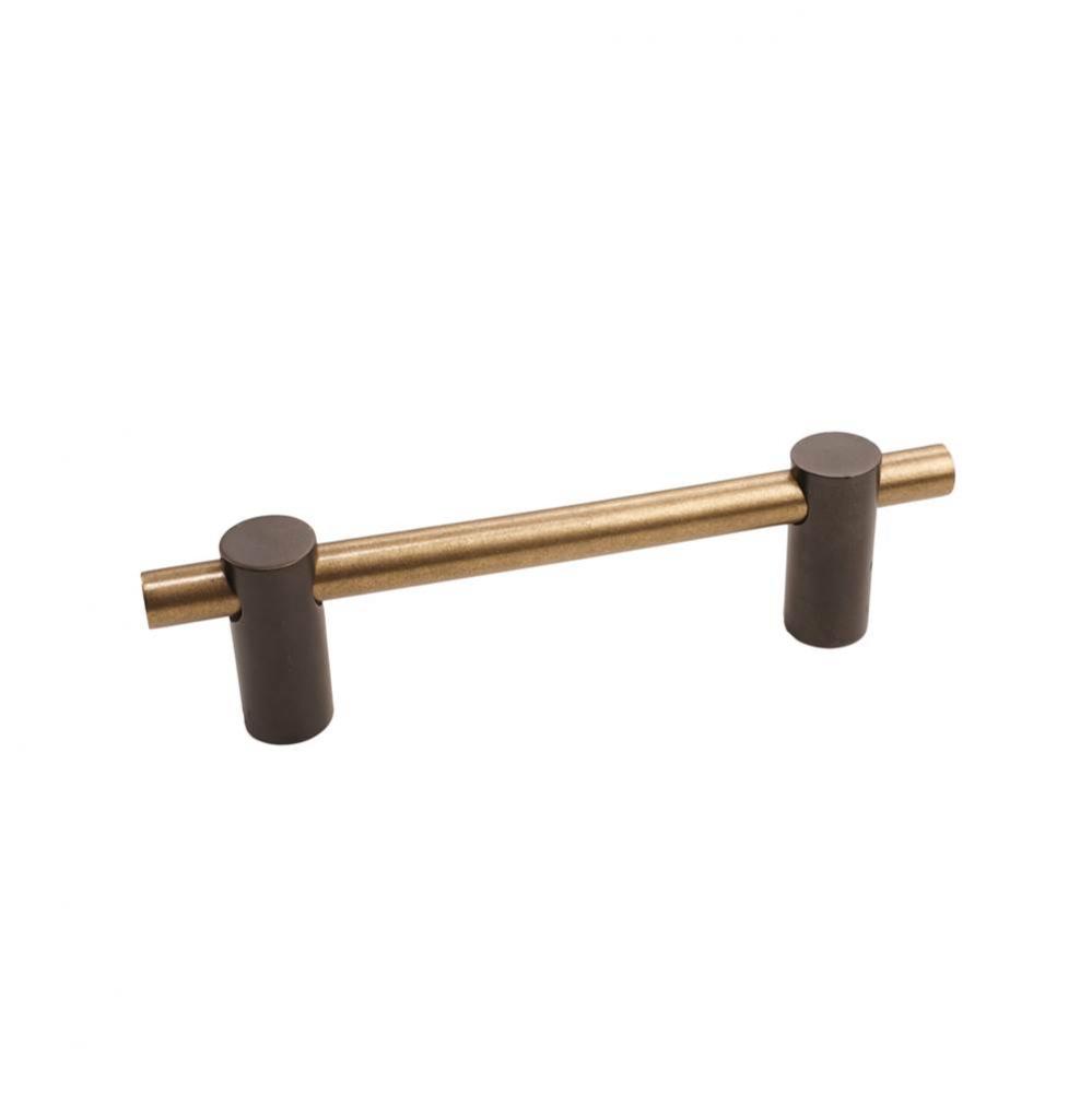 Contemporary Bar Handle, Espresso Champagne