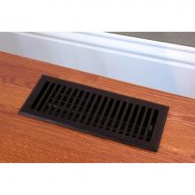 Coastal Bronze 04-410-A-19 - Cast Iron Vent - Any Style - Black - 4'' x 10'', Black