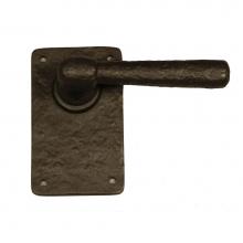 Coastal Bronze 800-20-PAS - Offset Square Plate 4-1/2'' Round Lever