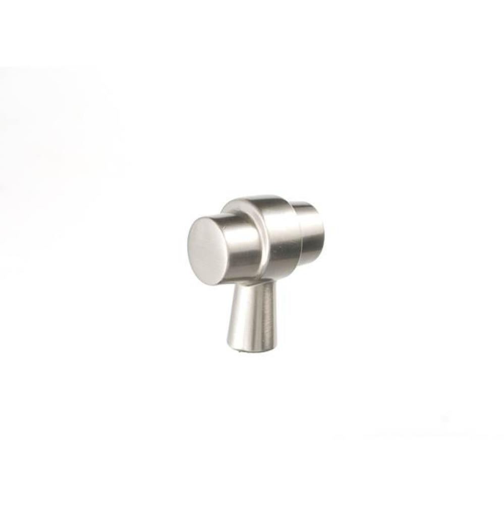 Primitive Knob 1 1/4 Inch - Satin Nickel