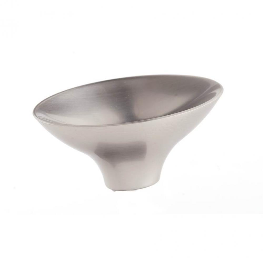 Lotus Knob 2 3/8 Inch - Satin Nickel