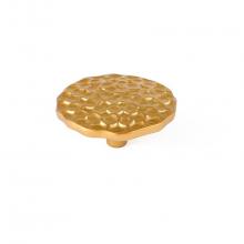 Du Verre DVP04-SB - Pomegranate Round Knob 2 1/2 Inch - Satin Brass