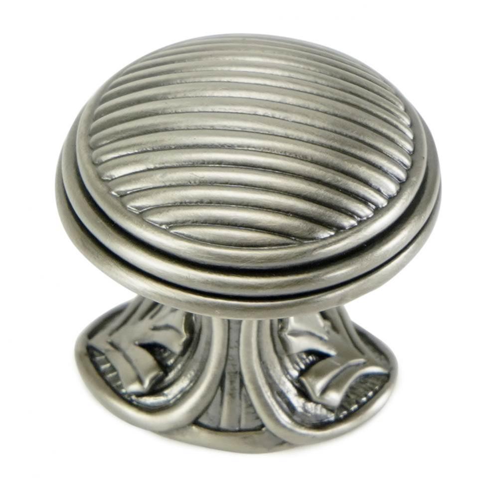 Cambridge Round Knob; Antique Nickel Finish