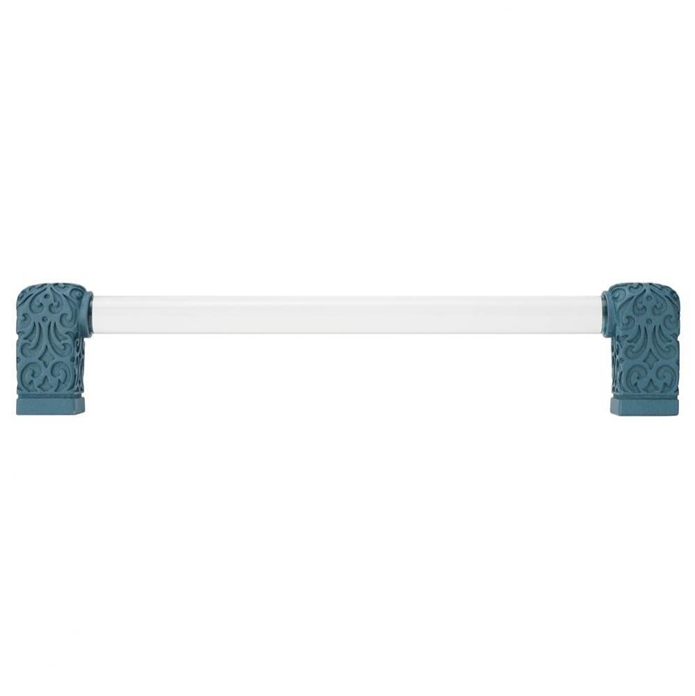 Via Veneto II 14'' cc Appliance Pull; Blue Titanium