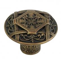 Edgar Berebi 7978VB - Portsmouth Knob; Vintage Bronze Finish