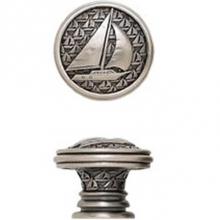 Edgar Berebi 8539BC - YACHT CLUB SAILBOAT KNOB