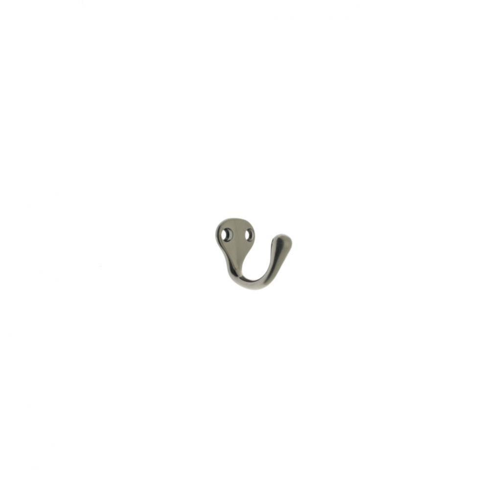 Single Hook Antique Nickel