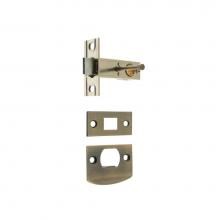 Idh 21110V-005 - 1-3/4'' Backset, Privacy Tubular Latch Antique Brass