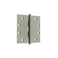 Idh 86001-26D - 4-1/2'' X 4-1/2'' Solid Extruded Brass Ball Bearing Hinge (Pair) Satin Chrome-