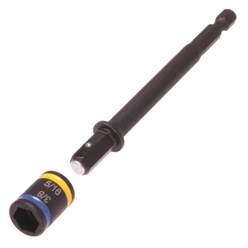 5/16'' and 3/8'' C-RHEX Cleanable Reversible Magnetic Hex Driver (4'&apos