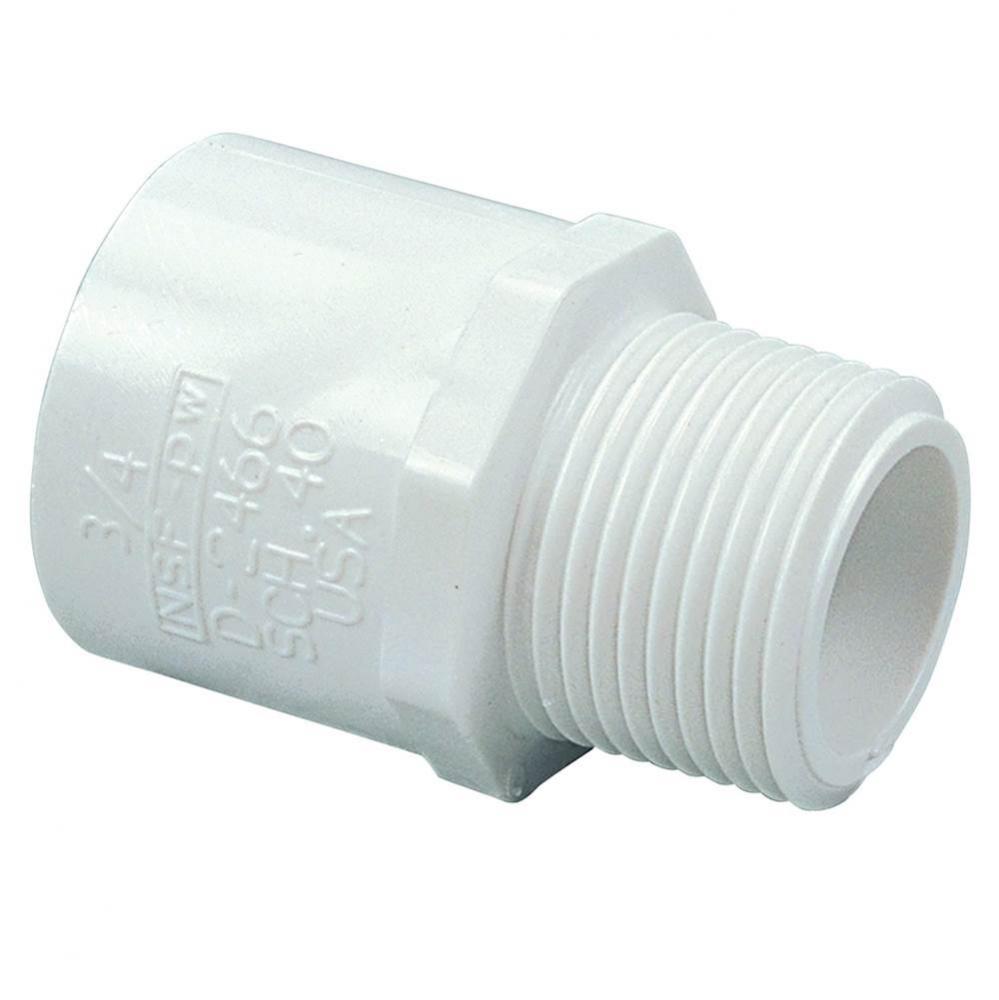 436-005 1/2 MXS MALE ADAPTER PVC 40