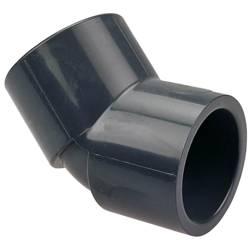 4506 10'' SOC LG DIAM 45 ELL PVC