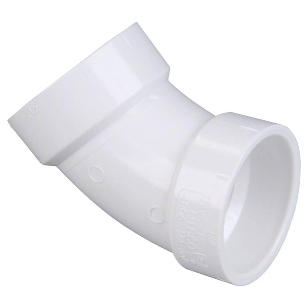 4806 8 HXH 45 ELBOW PVC