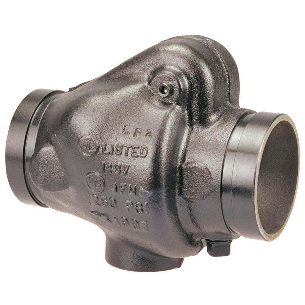 G917W  6'' GROOVED SWING CHECK VALVE