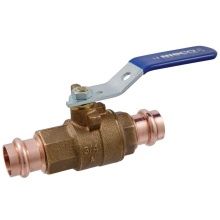Nibco NF841CC - PC58570LL 11/2 PRS BALL VALVE PXP LK HDL
