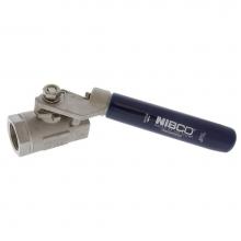 Nibco NL95CZ8 - T580S6R66SR 3/4 THD CP BV 2PT MTG SR SS