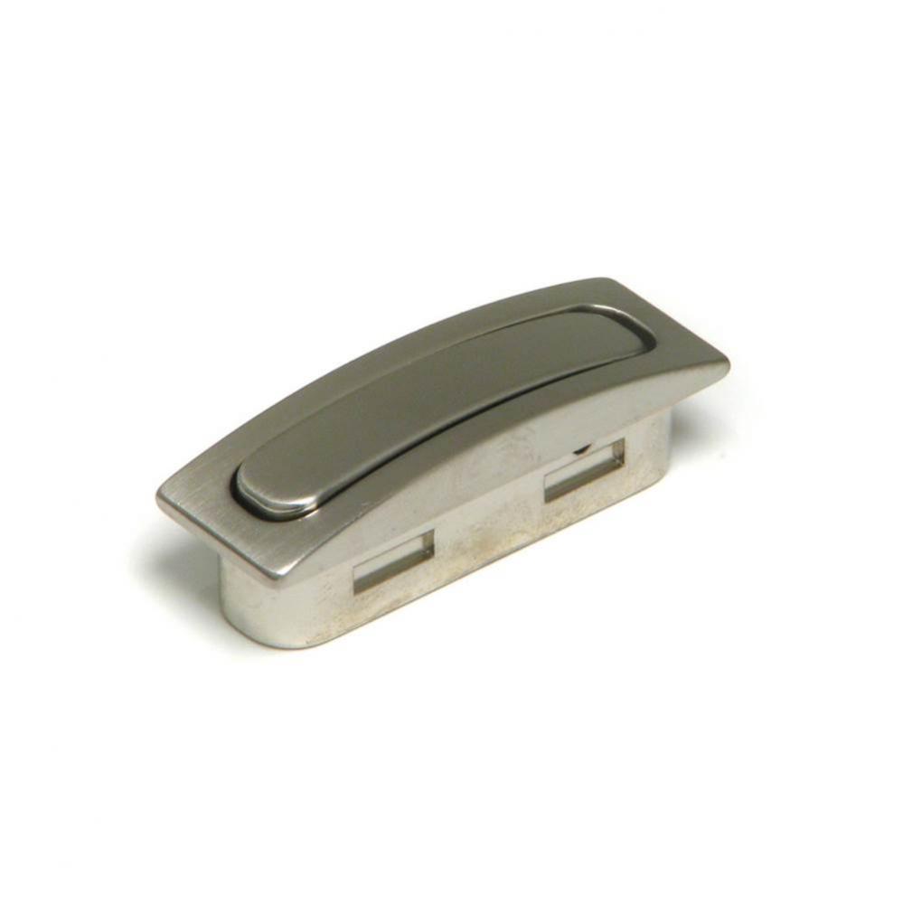 Contemporary Recessed Metal Pull - 7211